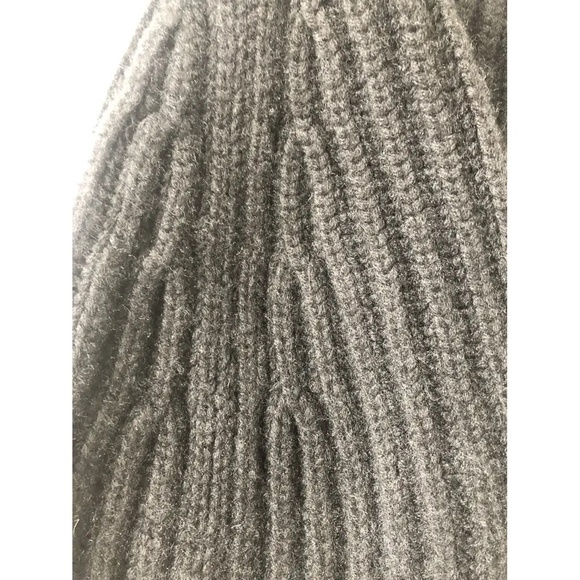 Loro Piana 100% Cashmere dark grey/off black balaclava - Picture 4 of 9